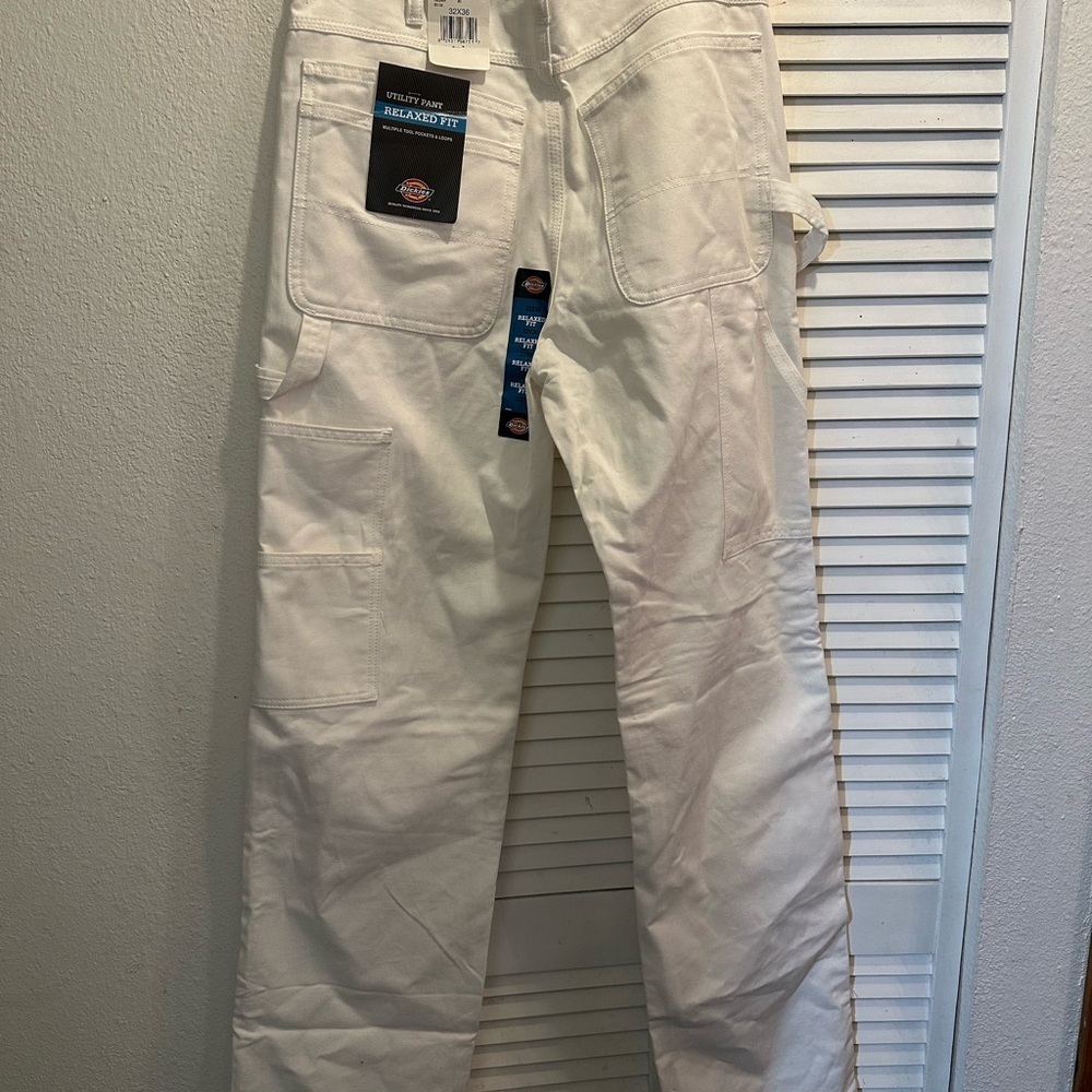 Dickies Off-White Work Pants